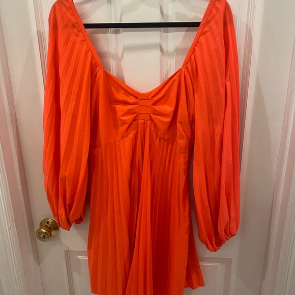 A.L.C. Neon orange dress - Picture 3 of 6